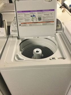 Whirlpool washer and dryer/ 90 day warranty/ delivery available