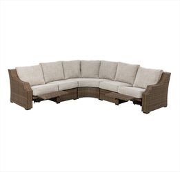 New reclining outdoor patio furniture sectional sofa tax included
