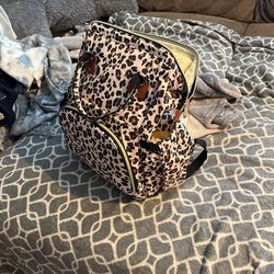 Leopard Diaper Bag