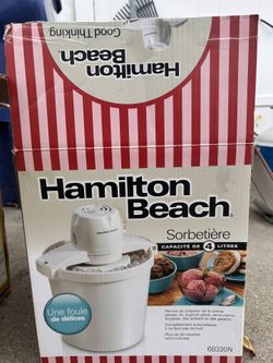 Hamilton Beach Ice Cream Maker
