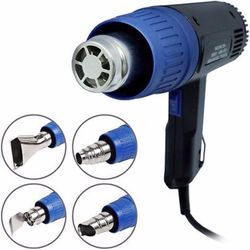 Heat Gun Hot Air Gun Dual Temperature+4 Nozzles Power Tool 1500 W Heater Gun   