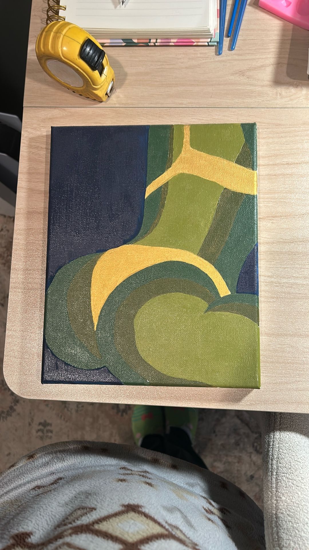 Green Thermal Painting