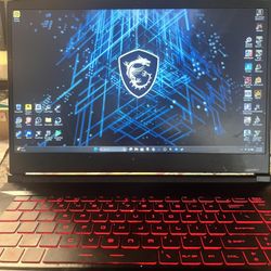 MSI GF63 Thin Gaming Laptop