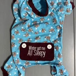 Dog Christmas Costume Size M just $3 