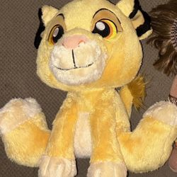 Disney Parks Exclusive Lion King SIMBA 10 inch Big Feet Plush