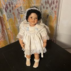 Old porcelain doll
