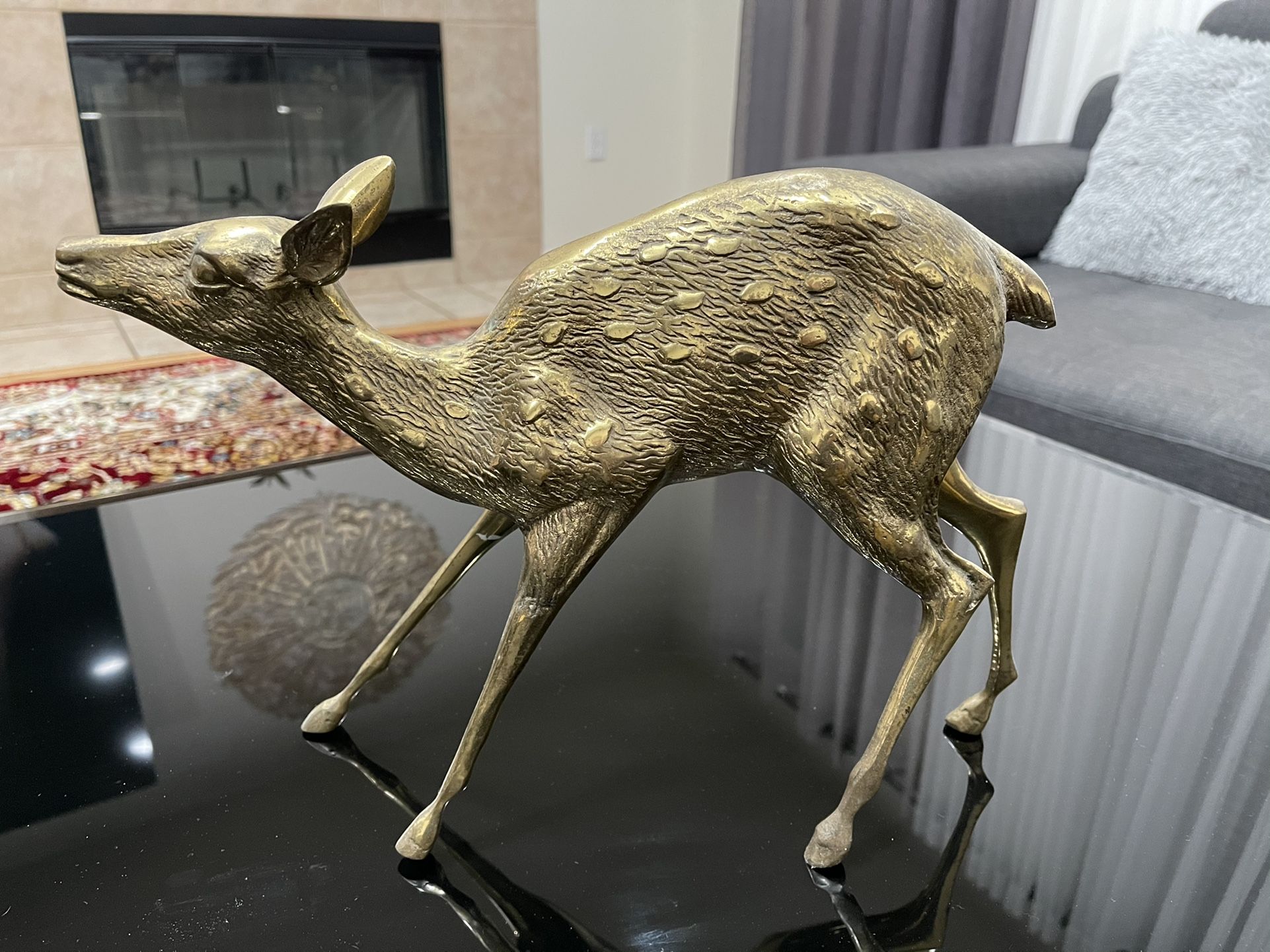 Brass Deer (Male And Female)