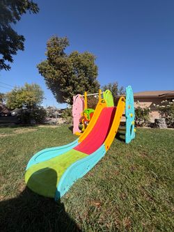85$$$ FREE DELIVERY Kids Plastic Outdoor Play Set with Slide
