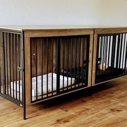 🛑  DOG CAGE FURNITURE 