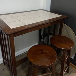 3 Piece kitchen breakfast Table 