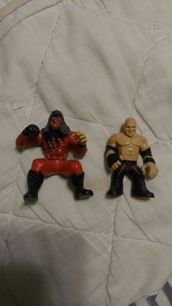 WWE small Kane figures