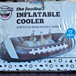 The Football Inflatable Cooler.