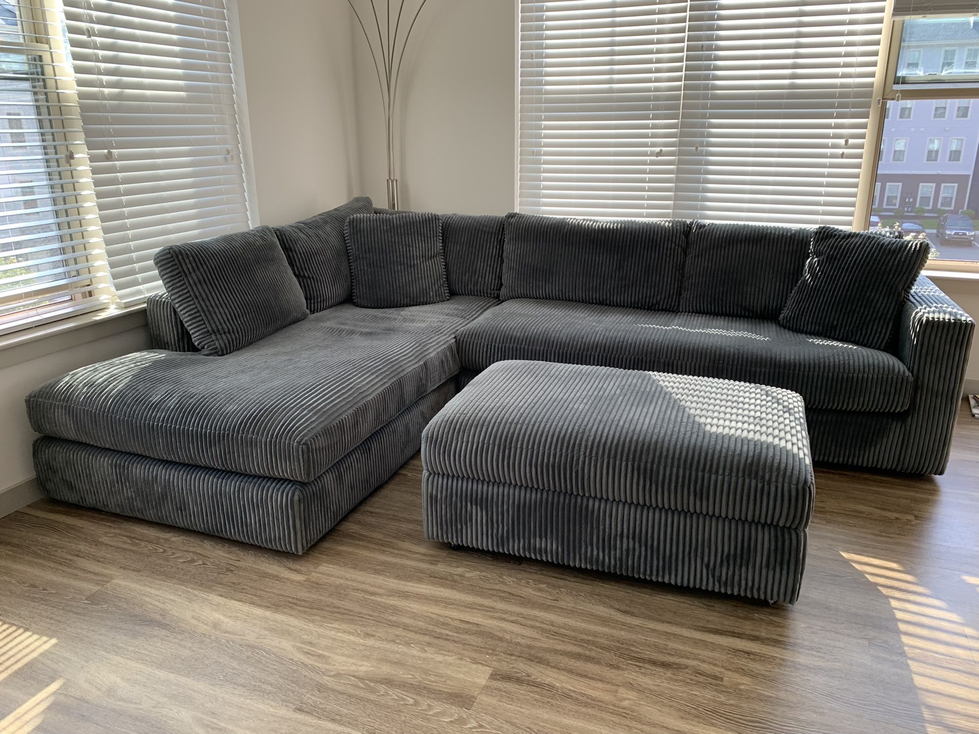 New Grey Sectional