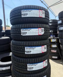205/55r16 Falken 4 new tires installed and balanced included