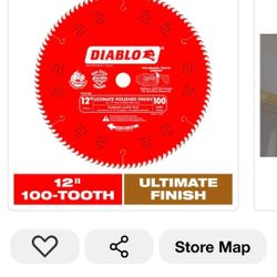 diablo blades 12" 100t 