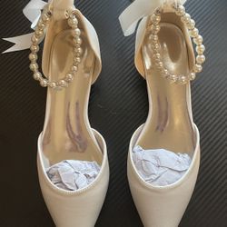 Beautiful Bridal Shoes for Wedding, Bridal Shower, Rehearsal Dinner