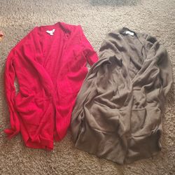 Set of Women's Cardigan Sweaters- size L