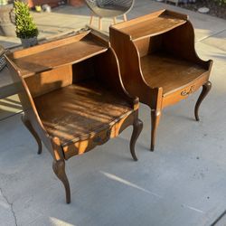 Antique French End Tables