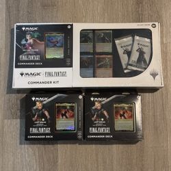Magic The Gathering Final Fantasy Commander Decks