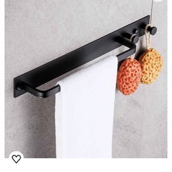 Self Stick Towel Bar with Hooks