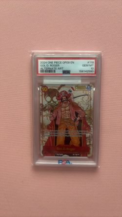 2024 one piece gold d Roger alternative art graded psa 10