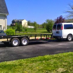 Landscape Utility Trailer 20 Feet 10000 GVWR