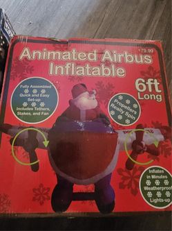 Santa Clause Inflatable Christmas 