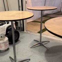 cocktail tables and chairs
