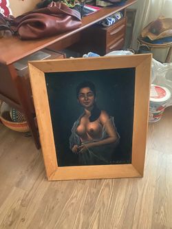 Velvet painting
