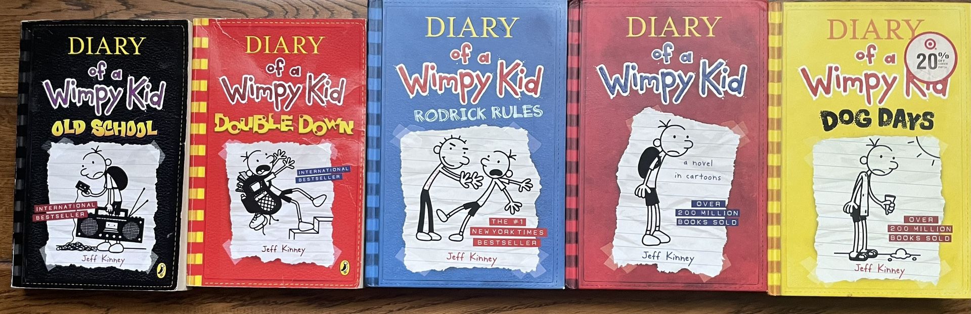 Diary Of A Wimpy Kid 2 Books $10