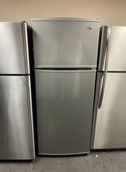 Amana Top Mount Refrigerator Stainless Steel