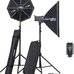 Softbox lighting kit (Elinchrom D-Lite RX 4/4 To Go Kit)