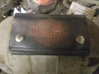 Old Harley Davidson wallet