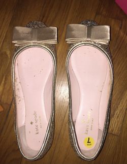 Kate Spade Glitter Flats 