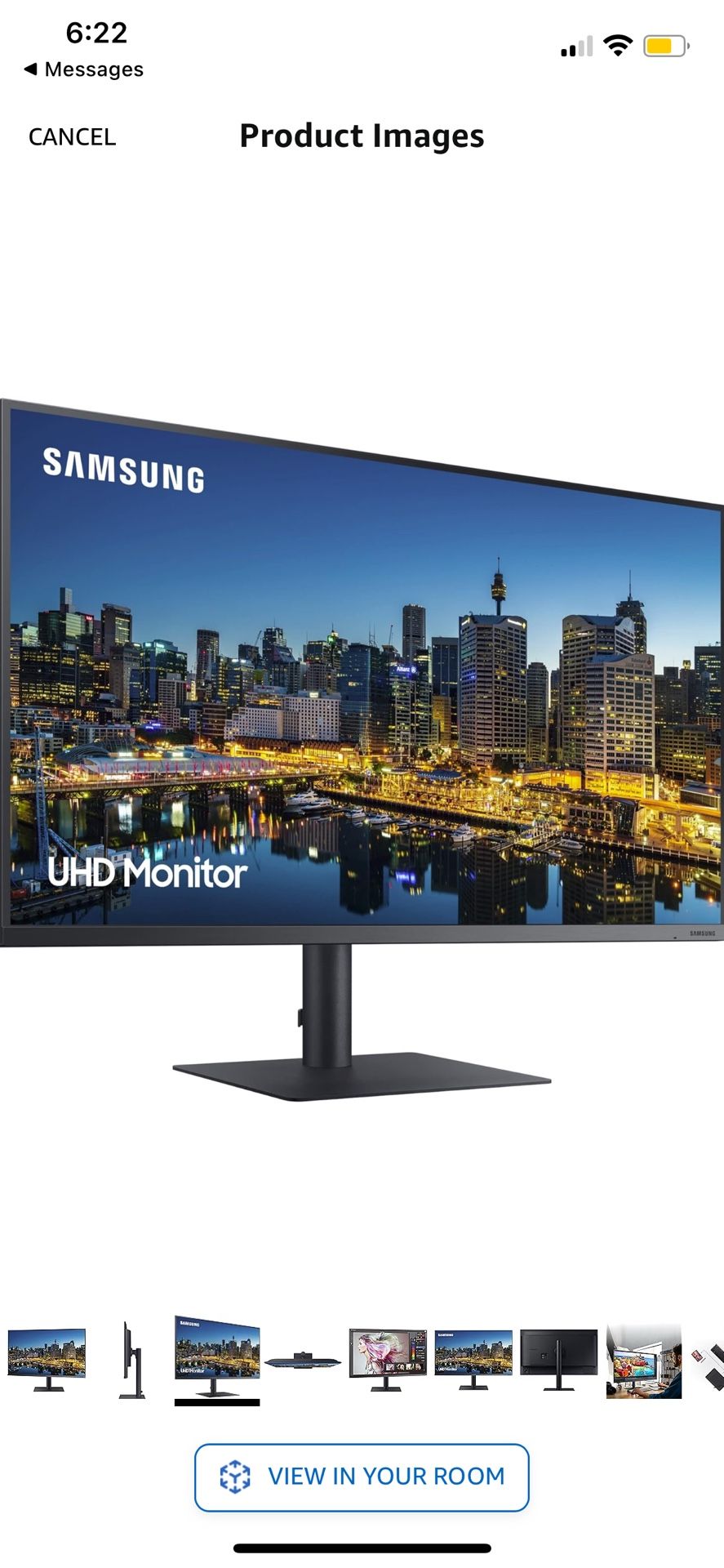 SAMSUNG TU87F Series 32-Inch Viewfinity 4K UHD Pro monitor