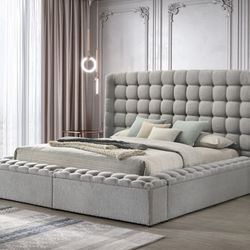 NEW QUEEN AND KING SIZE STORAGE BED WITH PROMOTIONAL MATTRESS AND FREE DELIVERY 