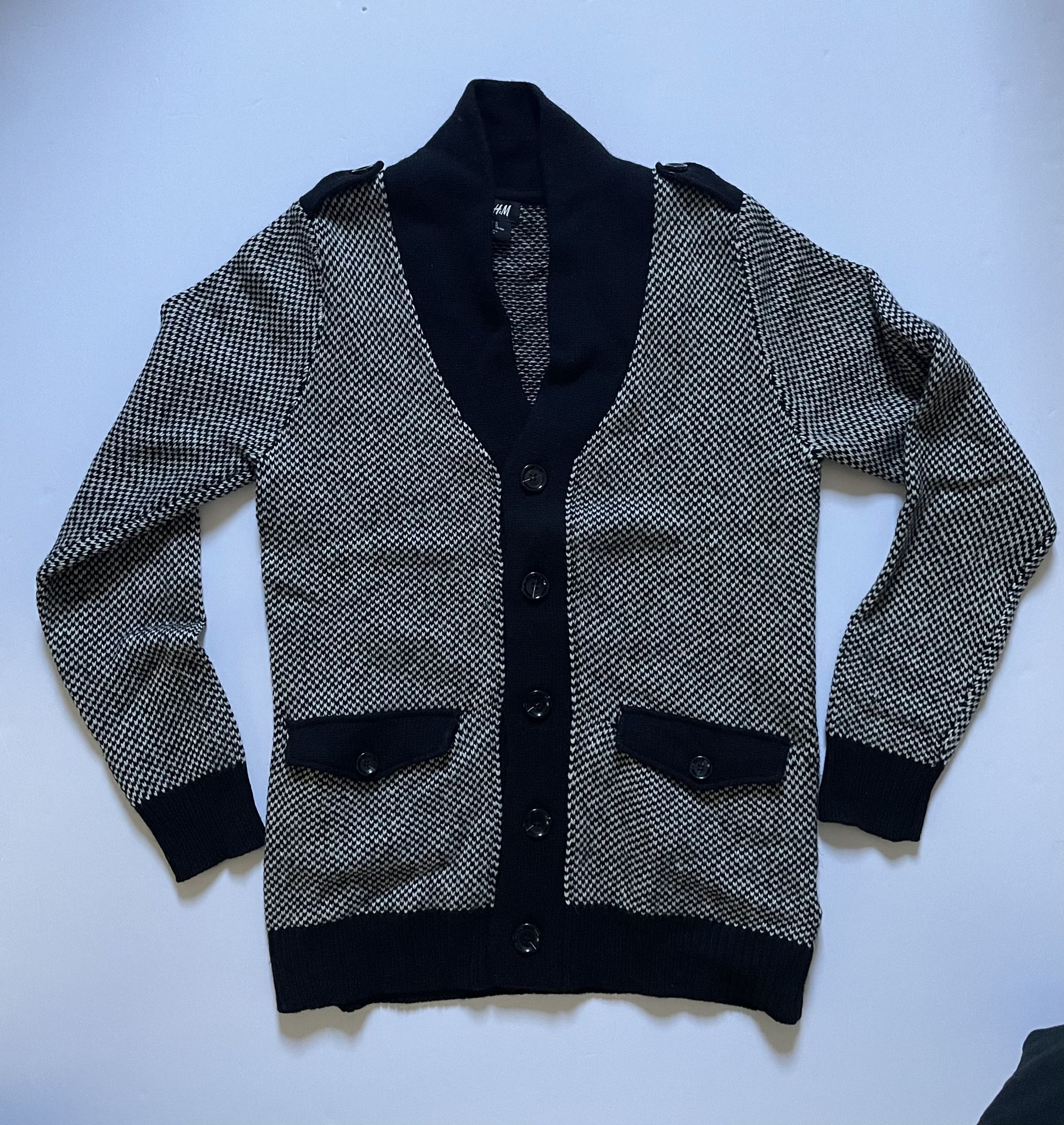 H&M Shawl Neck Sweater