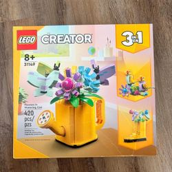 LEGO Creator 3-in-1 Flowers in Watering Can (31149) – New Sealed