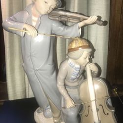 Rare Lladro Nao Figurine Street Musicians 684 $125 FIRM