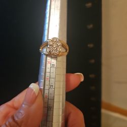 Custom Ring 1 Carat Total Weight  14k