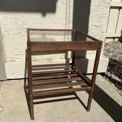 Small Glass Table 
