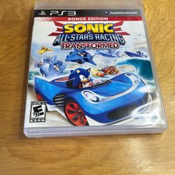 PlayStation 3 / PS3 - Sonic & All Stars Racing Transformed