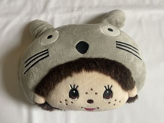 Car Head Neck Headrest Pillow Pad Support Cushion Comfort Totoro Little Girl