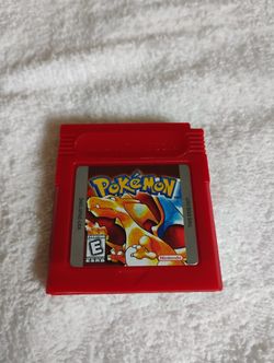 Pokemon Red Charizard Edition Gameboy Video Game Nintendo Game Boy