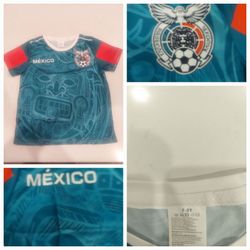 Mexico soccer kids jerseys size 7-8