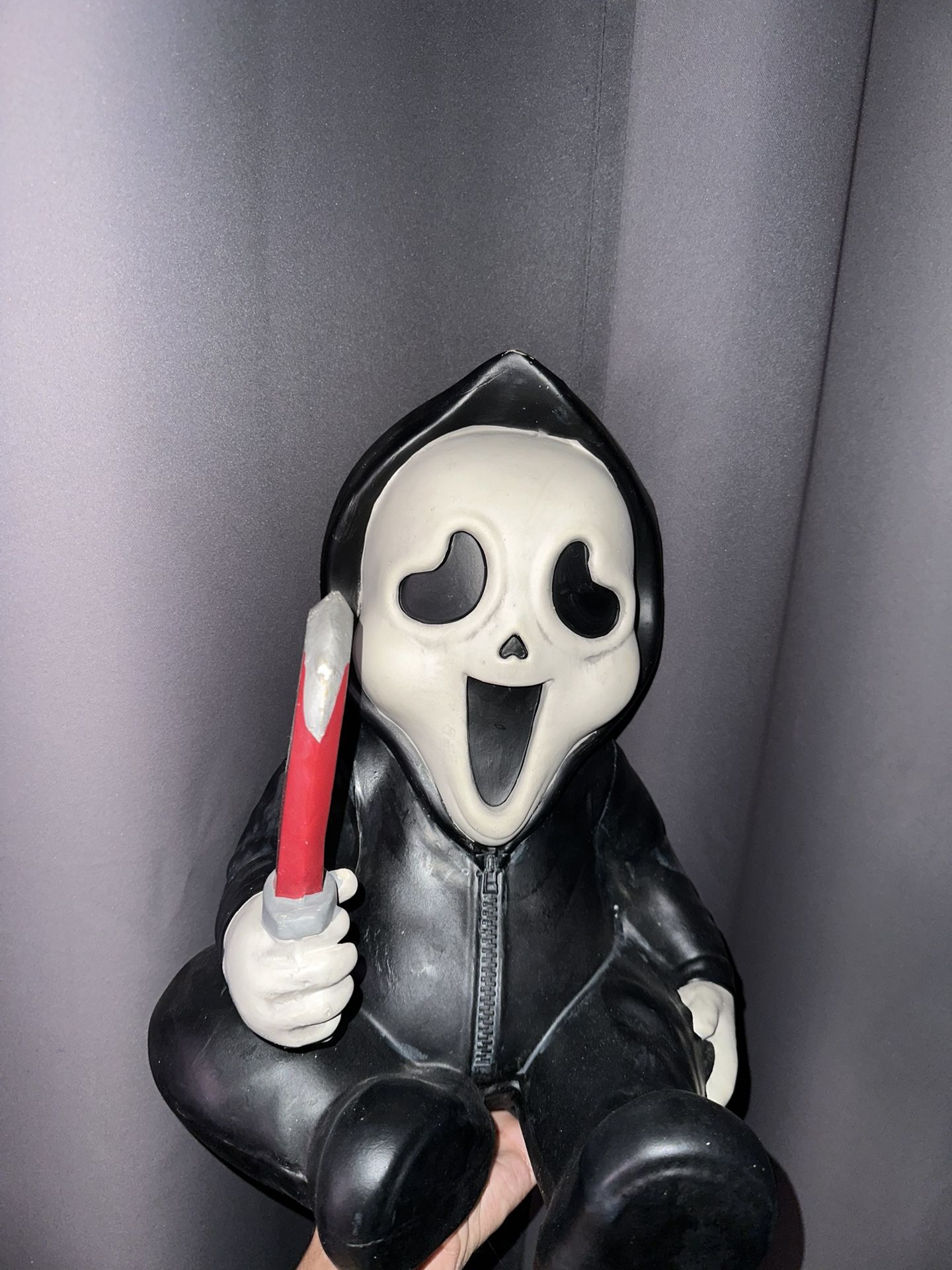 Baby Ghost Face Statue