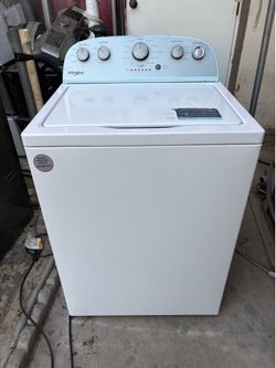 Washer machine Whirpool works perfect