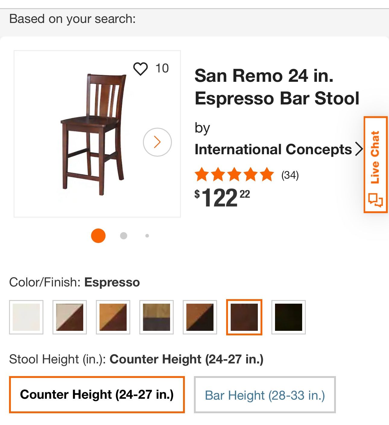 Bar Stool/ Center Island Chairs