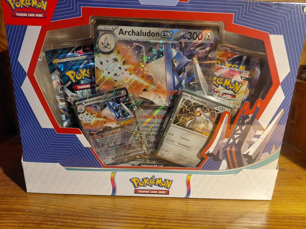 Archaludon Ex Box/Reshiram Ex Box 2 Box Pack Pokemon New Sealed Tcg