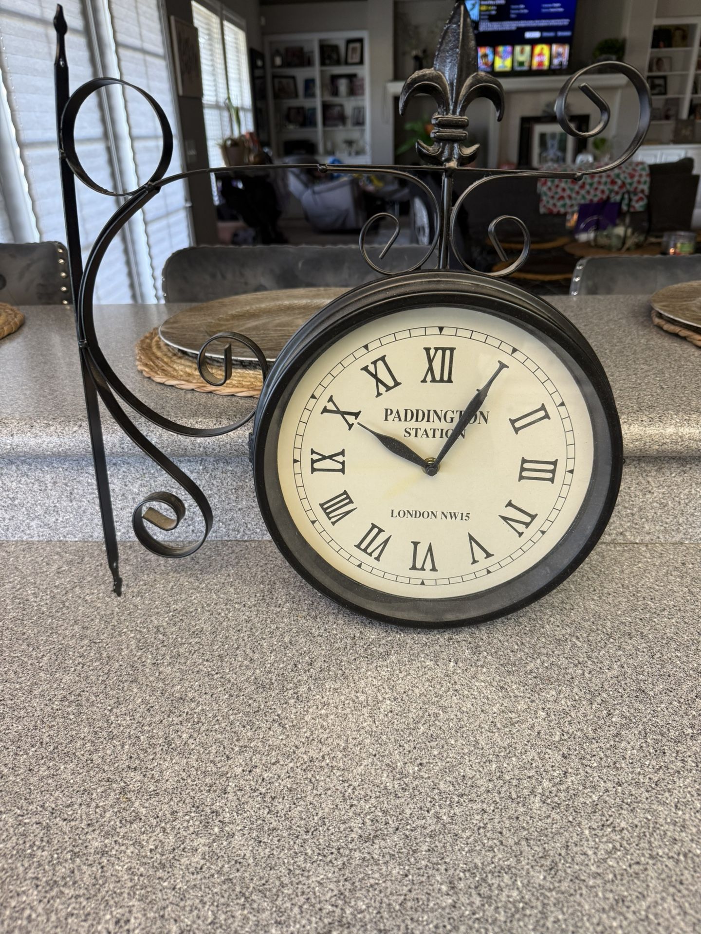 Double Sided Clock